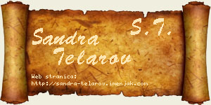Sandra Telarov vizit kartica